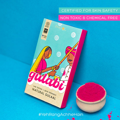 Phool Pink Natural Gulaal